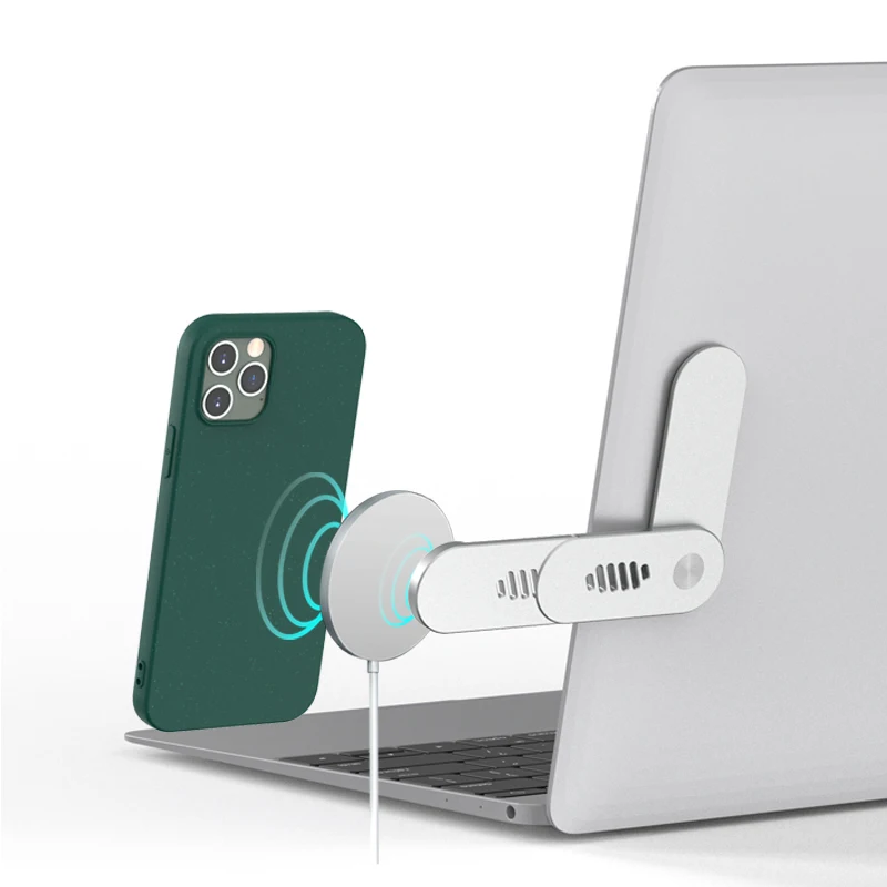 Custom Logo Cell Phone Stand For Phone iPad Foldable Laptop Side Mount Phone Holder