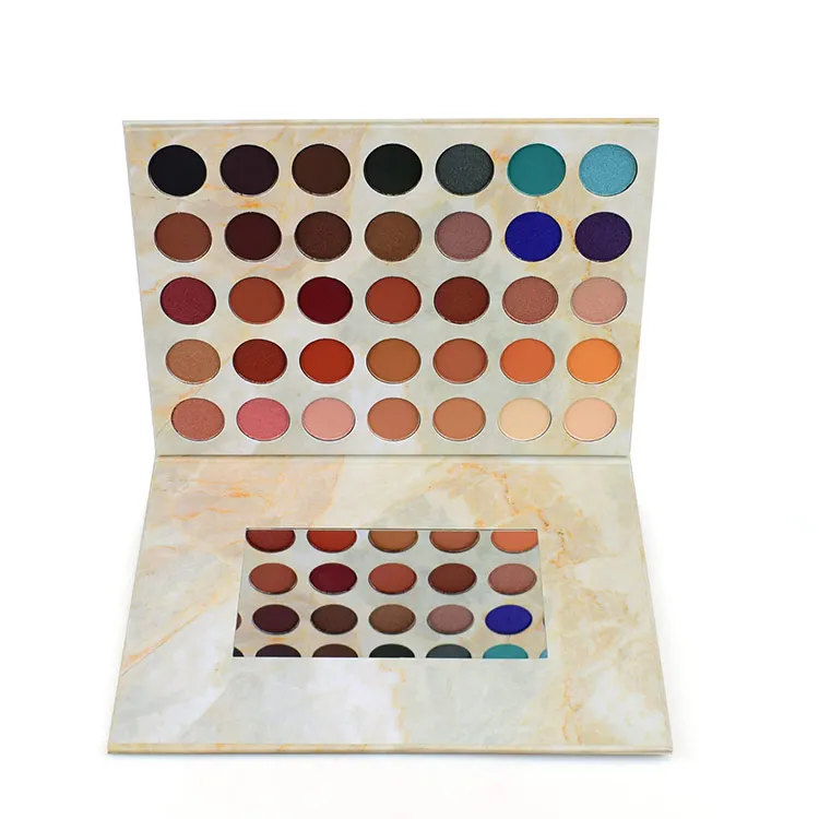 High Quality 35 Colors Makeup Eyeshadow Palette, Private Label Cosmetic With Low MOQ, Low price 35 Colors Eyeshadow Palette