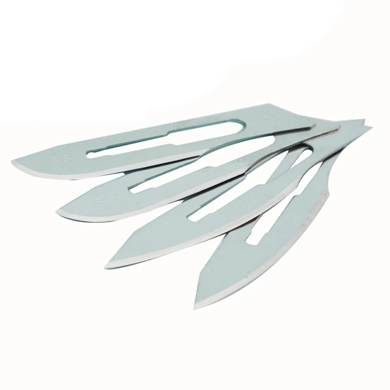 ORIENTMED Medical Small 100Pc Packing Fixed Ophthalmic Scalpel Streil Micro Surgical Surgery Blades With Handle Price