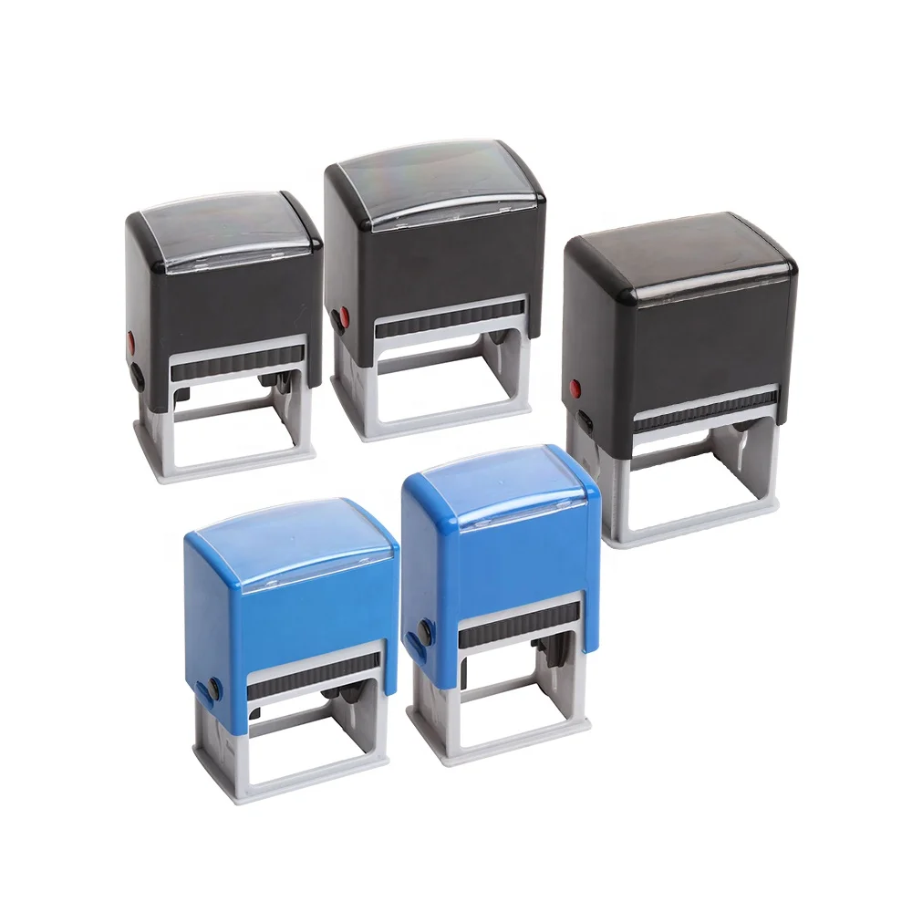 Bulk rubber logo custom self inking stamp blank material for stamp making