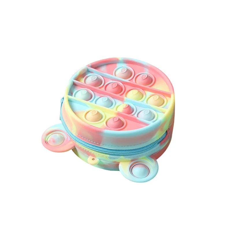 Silicone zero wallet pinch pinch music puzzle decompression toys wholesale Mickey collection bag rat - killing pioneer bag