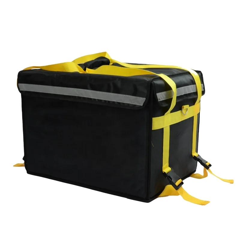 customized logo good performance waterproof 2h heat preservation  pizza delivery bag for bike