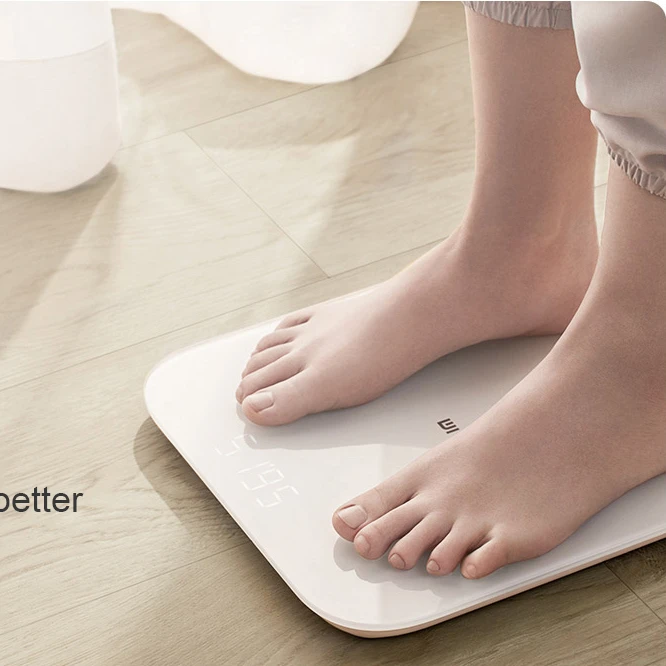 100% Original Xiaomi Mijia Weight Scale 2 Mi Smart Health Weighing Scale Electronic LED Lose Weight Digital Scale