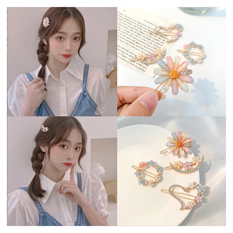 Wholesale Ladies Wedding Bridal Mermaid Luxury Crocodile Bling Butterfly Resin Chain Design Unbreakable Hair Clips