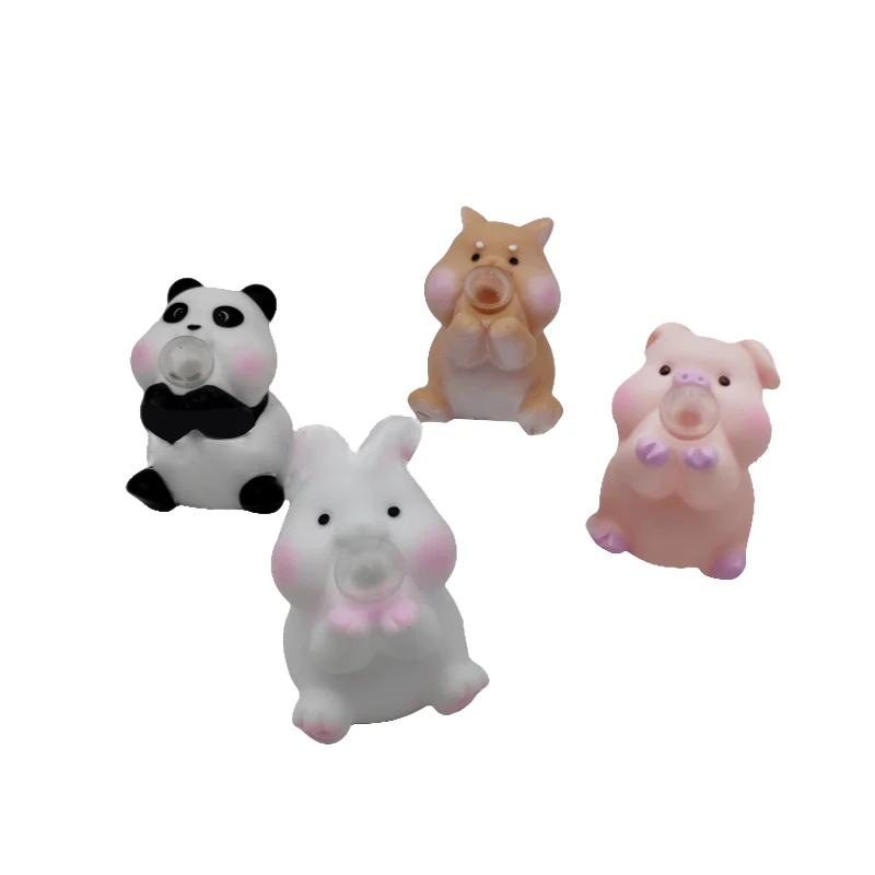 Decompression bubbles squeeze pig shiba inu little rabbit panda pinching stress spitting bubbles venting doll toys