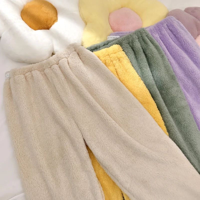 Winter A class coral velvet 280g adjustable belt Pregnant women can wear pajamas during pregnancy