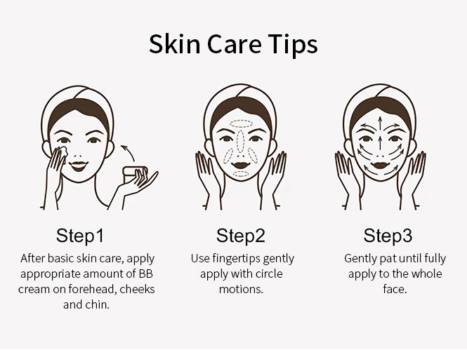 Best Korean Cosmetics Face Makeup Liquid Foundation Bb Whitening Cream Private Label Makeup Foundation
