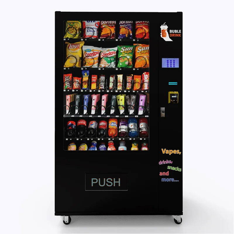 Новый стиль смарт-холодильник торговый автомат Холодильный смешанный напиток