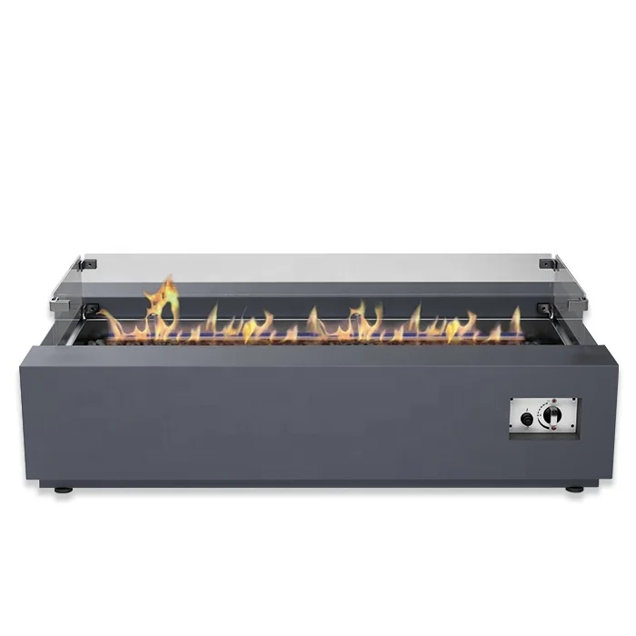 Modern outdoor freestanding metal fireplace fire pit tbale fireplace chimenea