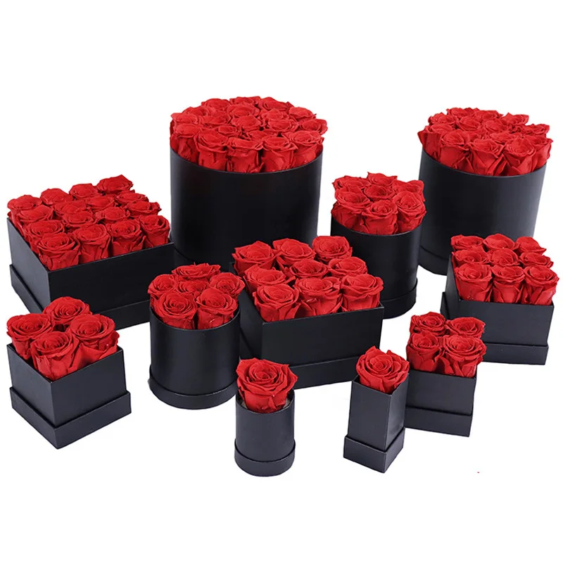 wholesales fresh real long lasting flower red preserved roses