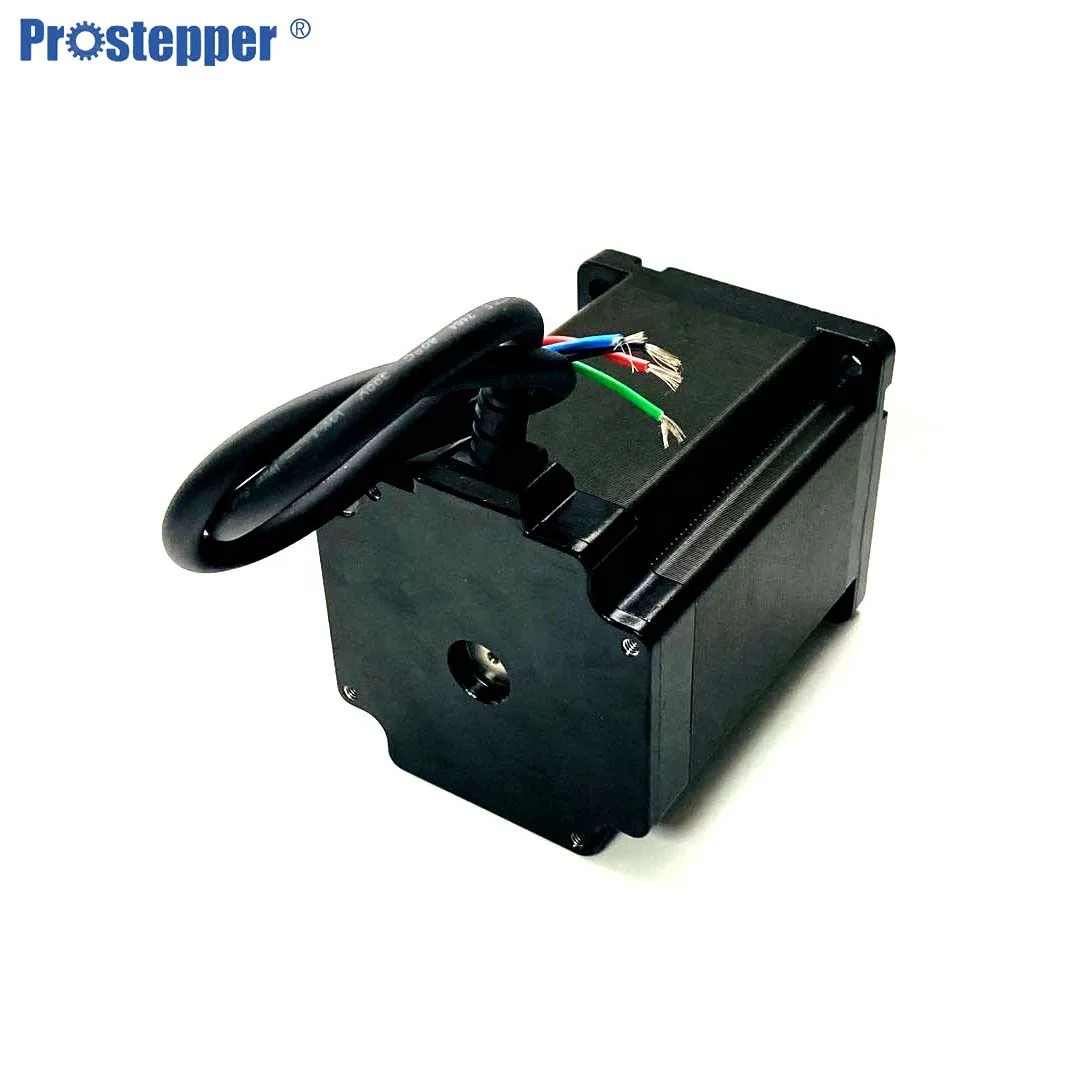 Manufacturer  NEMA 34 1.8 degree stepper motor 2 phase cable step motor
