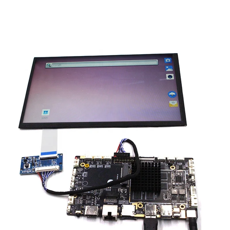 RK3399 LCD Advertising Player Kit With Android PCB Board 32 Inch Digital Signage