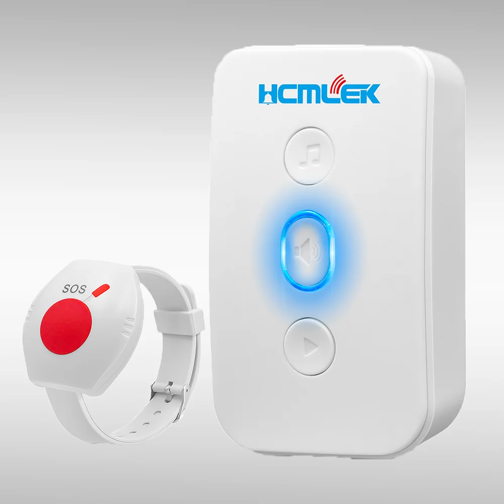 Free Sample Wireless Security Elderly Health Alarm SOS Panic Button Medical Alert Elderly Bed Alarm