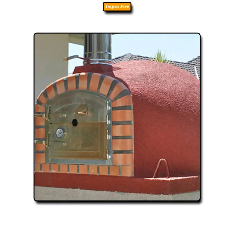 Reliable Market Price Premium & Modern Design 100% Natural Clay Made Wood Fired Pizza Oven for Commercial