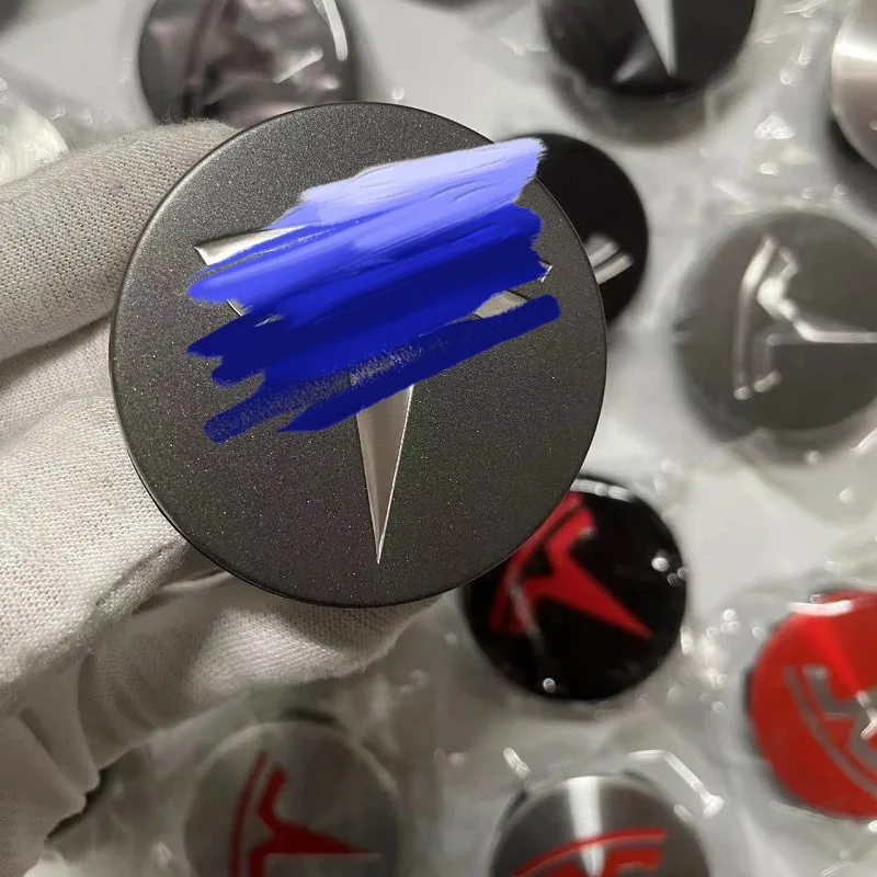 Factory direct spot for Tesla- Model Y/3/X/S hubcap 56mm center cap modification decoration Car hub cap wheel cover