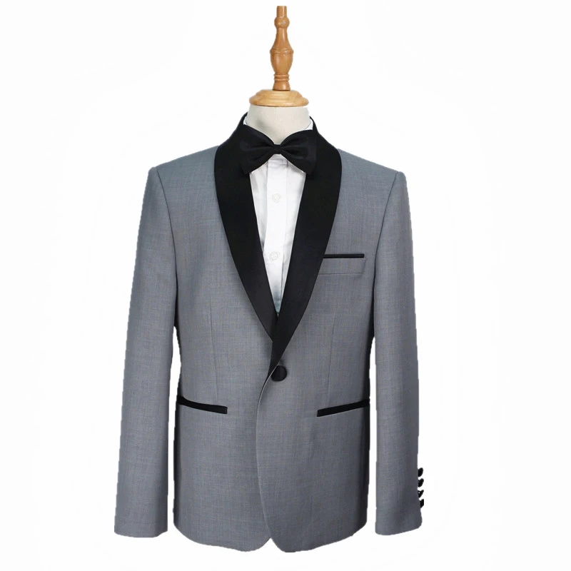 kids boys party wedding new custom one piece jacket tuxedo suits made in china  OEM