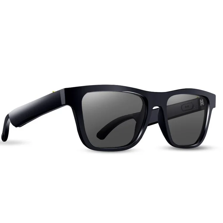 Очки хорошего качества, черные солнцезащитные очки для видео, умные музыкальные очки для телефона