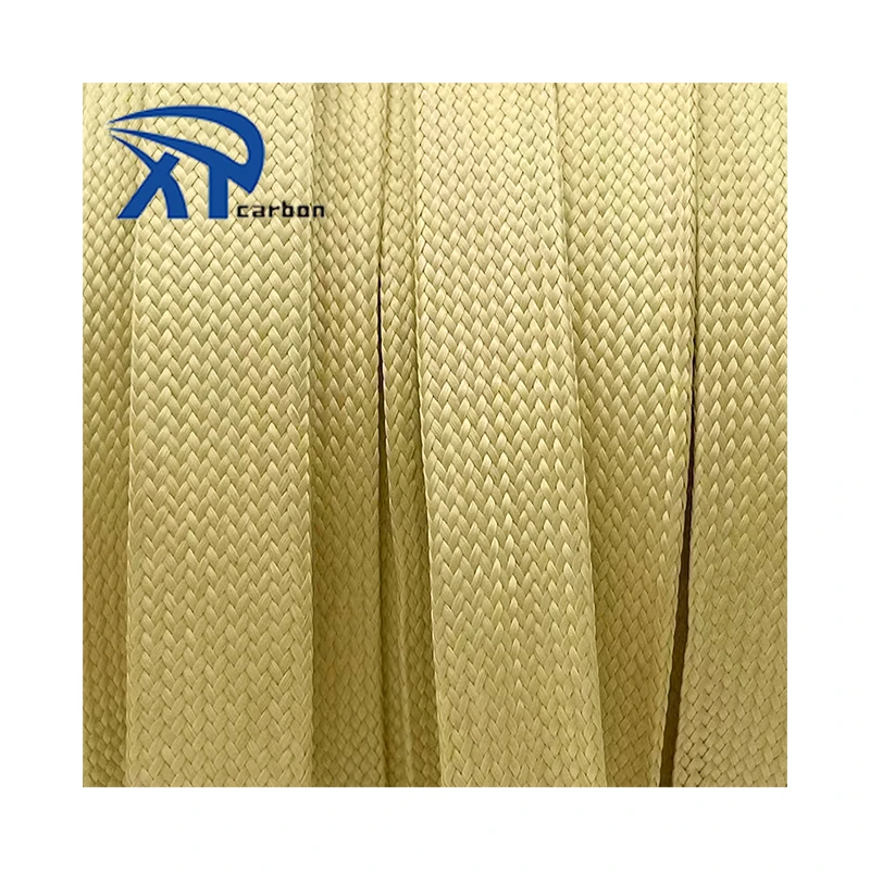 Light Weight aramid cable Kevlar Fiber Sleeve 38mm 40mm