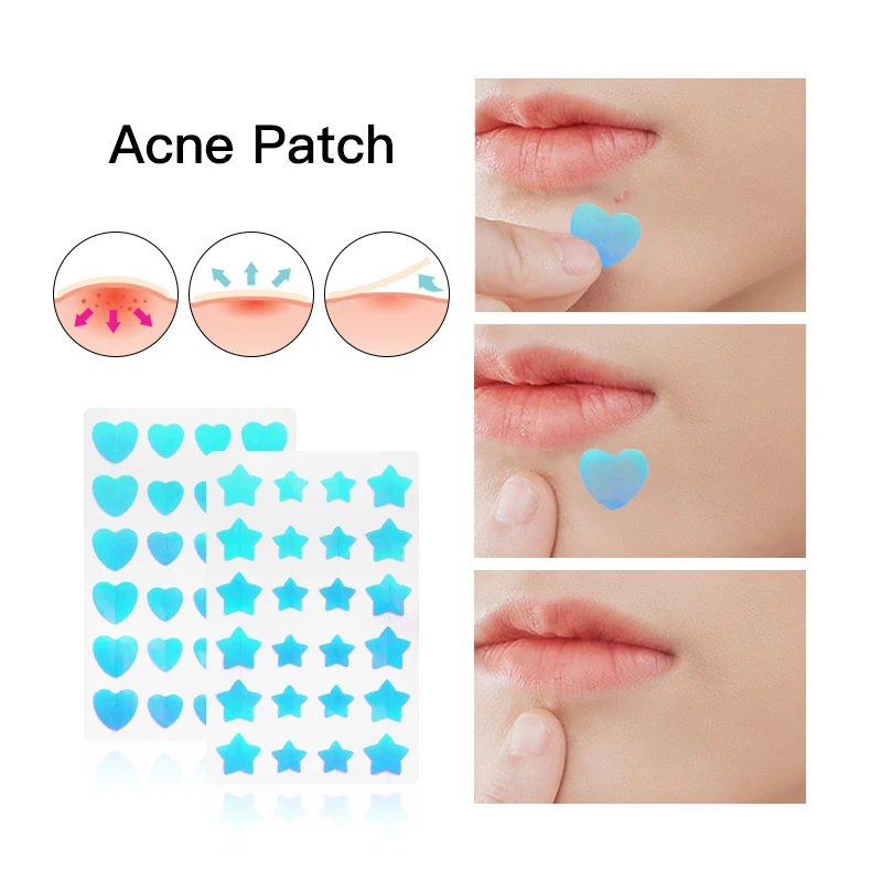 Cute Tea Tree Oil Remover Acne Patches Treatment Hydrocolloid Pimple Patch