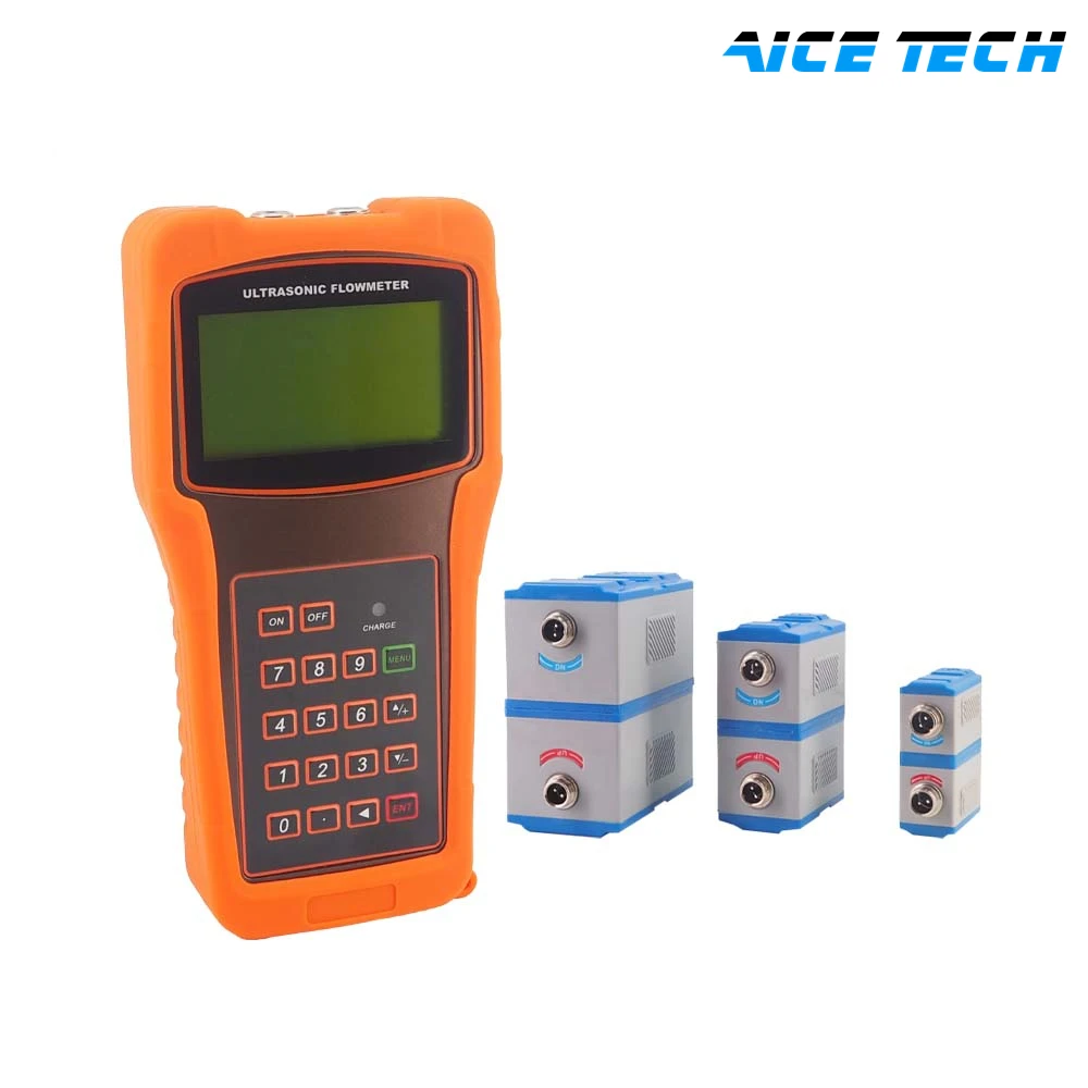 TUF-2000H Portable Ultrasonic Water Flowmeter Price,Handheld Clamp On Ultrasonic Flow Meter Price