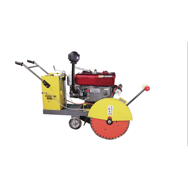 BISON concrete walk behind saw cutting machine petrol road cutter