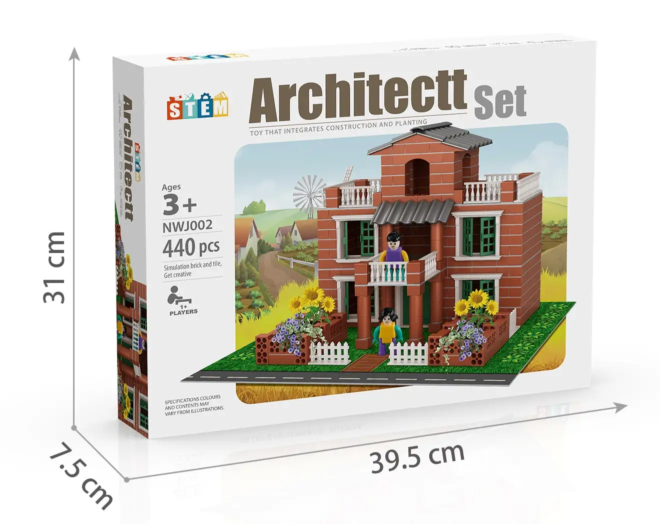 DIY Cabin House Sandtable Miniature Architectural Scene Model Building House Toys