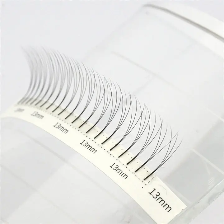 
Qeelasee private label volume premade fan silk mink 3d eyelash extensions 