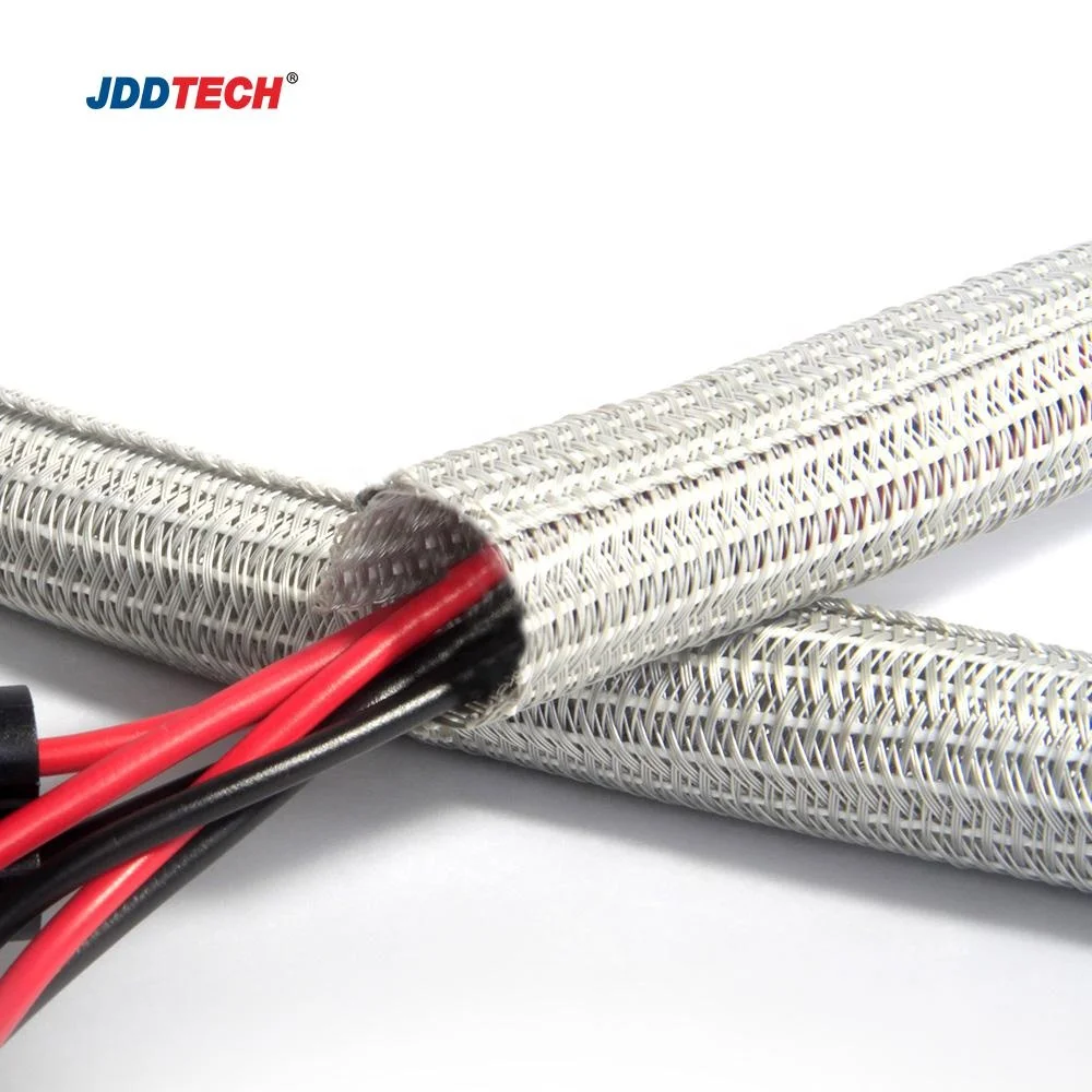 Factory price hot selling self closing wrap/braided cable sleeve