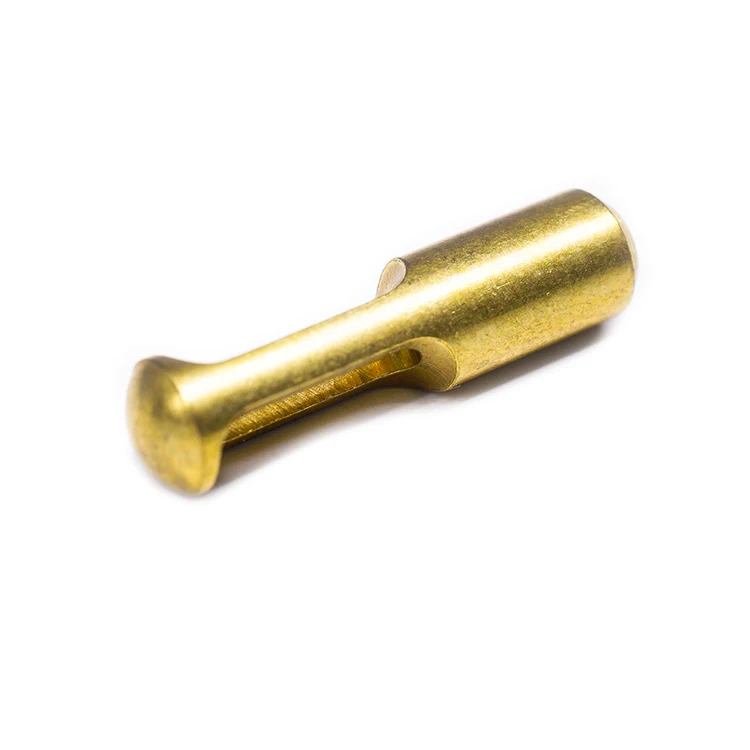 OEM заказной металлический рукав Dongguan завод CNC токарный станок для обработки полированной латуни полые рукава медные окрашенные