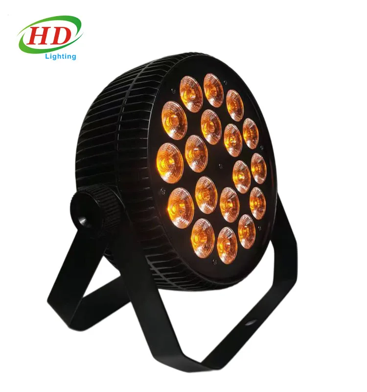Best Selling DJ Stage Lighting 18x18w rgbwauv 6in1 led par light