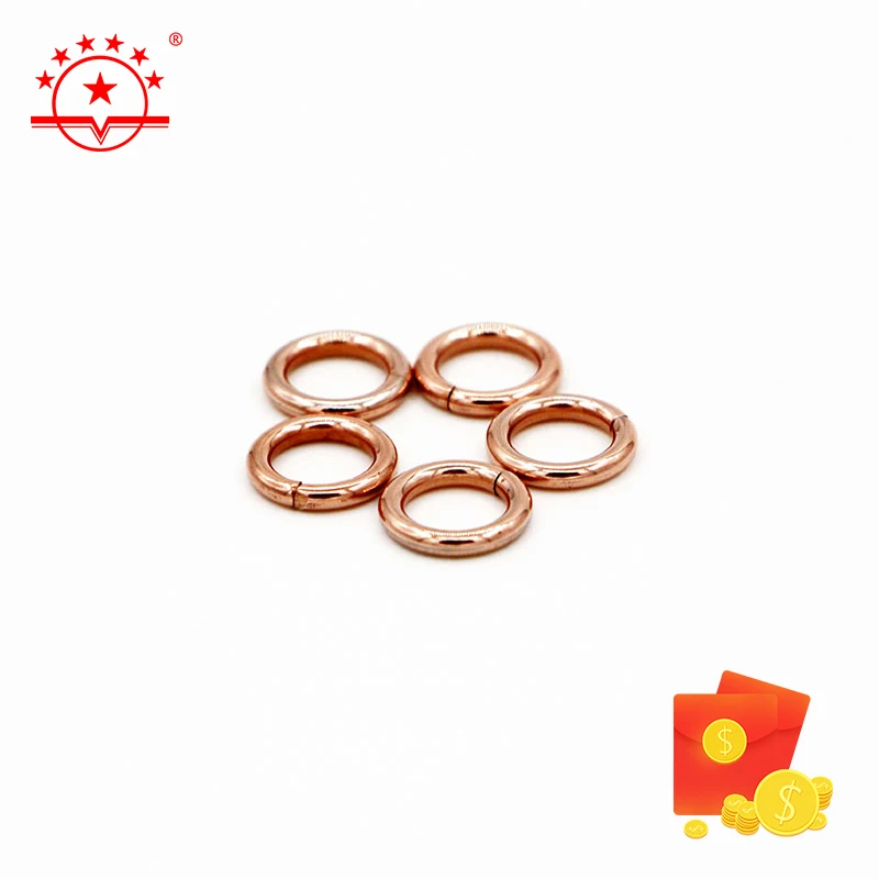 Copper Phosphorous Alloys brazing ring,BCuP-2 ring, copper welding ring