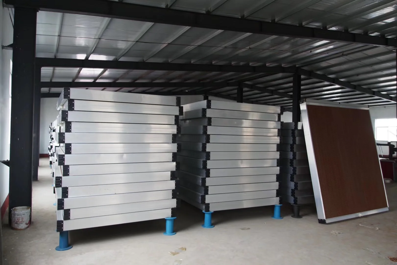 Evaporatived Cooling Pad 7090 Wall Mounted With Aluminum Alloy Frame For Agriculture Greenhouse Ventilation Air Cooling System