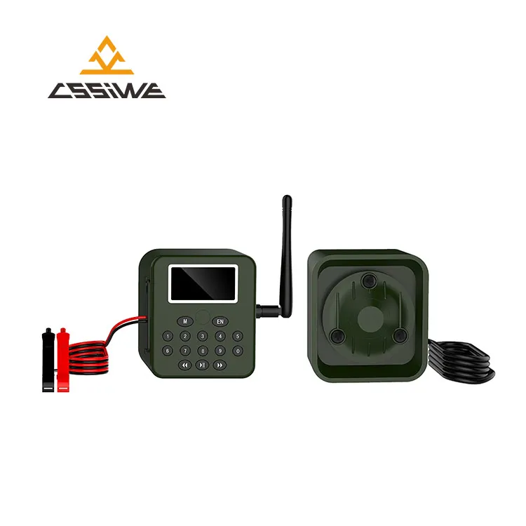 Wholesale 50W Loud Voice Hunting mix voice duck call mp3 sound With remote Timer Bird Caller