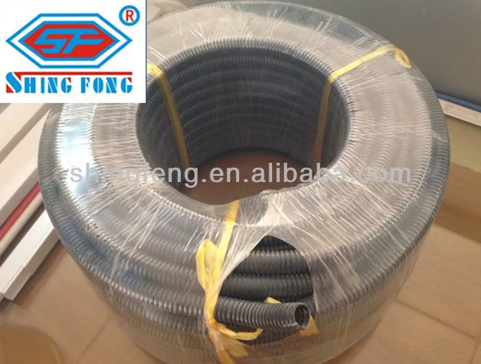 Electrical Flexible Corrugated PVC Conduit Plastic Pipe 20mm Corrugated Conduit Heavy Duty