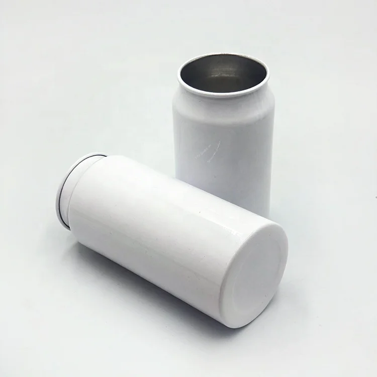 Manufacture Recyclable White Round Aluminum Can Cup for Beverage Water