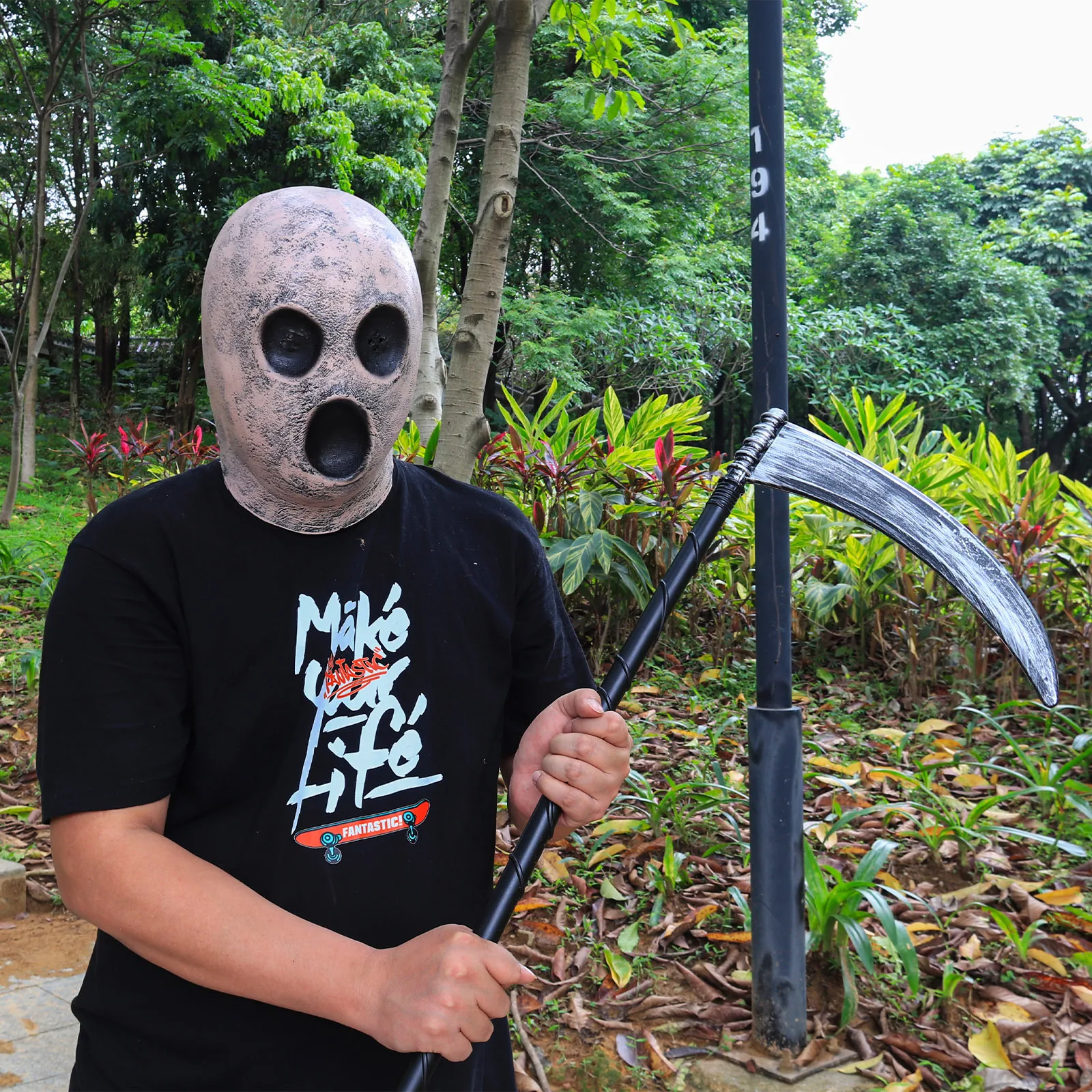 Halloween Hatex маска Аксессуары для Хэллоуин Вечеринка платье убийца косплей реквизит