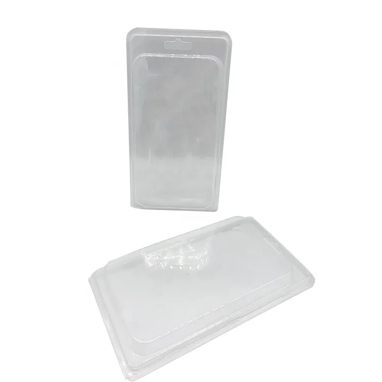 Recyclable PET PVC blister plastic clamshell packaging box