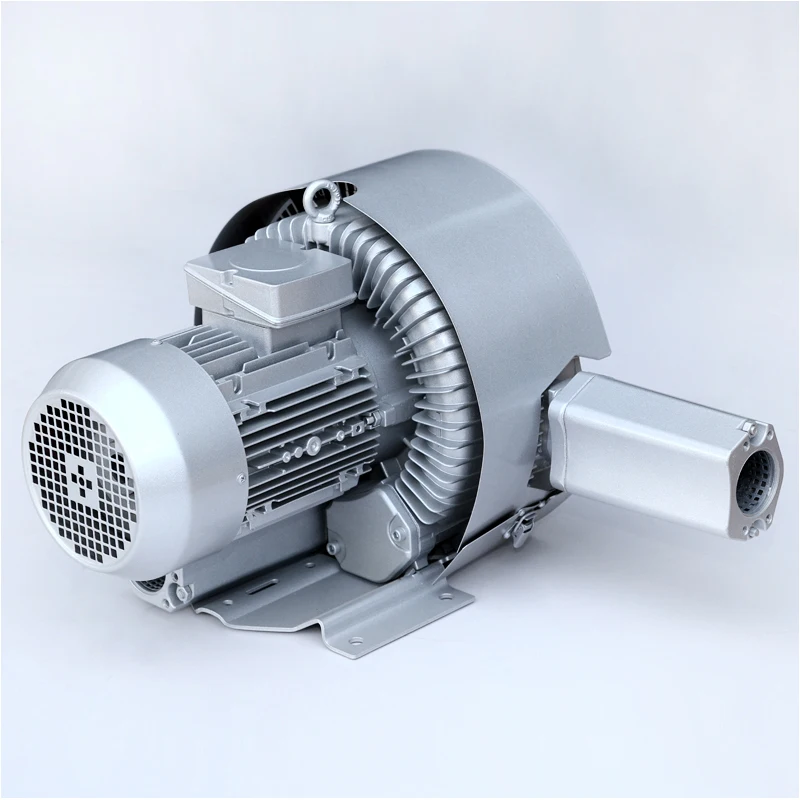 Siemens Double Stage Turbo Air Ring Blower Side Channel High Pressure Turbo Vortex Blower for Fish Shrimp Farming
