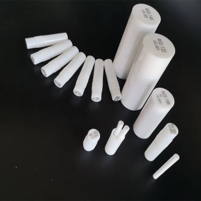 Ceramic pin gauge precision metric measuring pin gauges pin thickness check hole gauge ceramic go and nogo