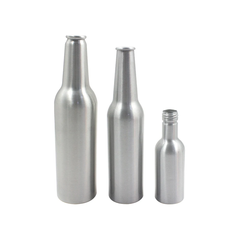 15 30 50 ml 80 100 120 ml 150 250 metal aluminum bottle with metal lid for Cosmetic Oil