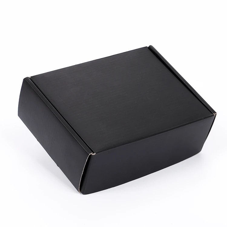  Guangdong custom reverse print brown tuck up paper cardboard garment packing shipping mail
