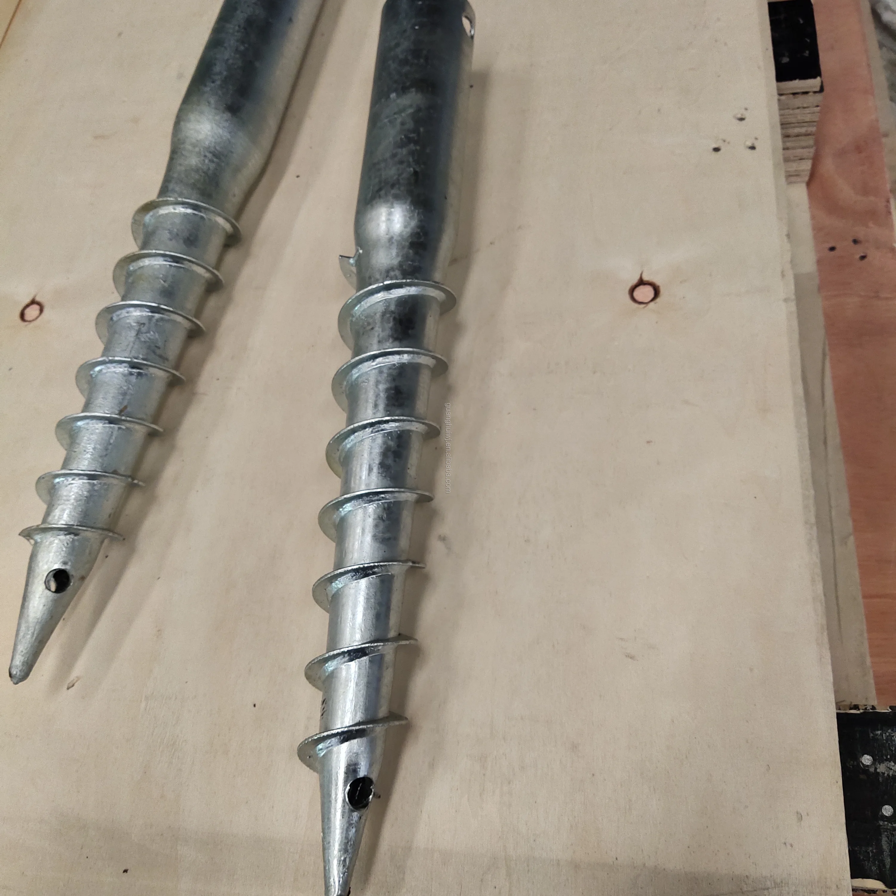 Hod dip Galvanized Metal Umbrella Screw Anchor