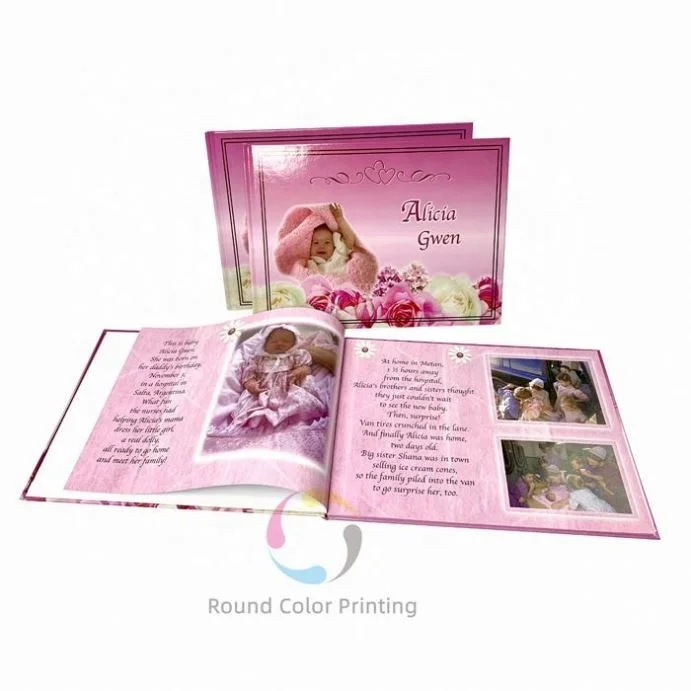 Coloring Story Cardboard Kids Education Board Book Printing hard drive covers