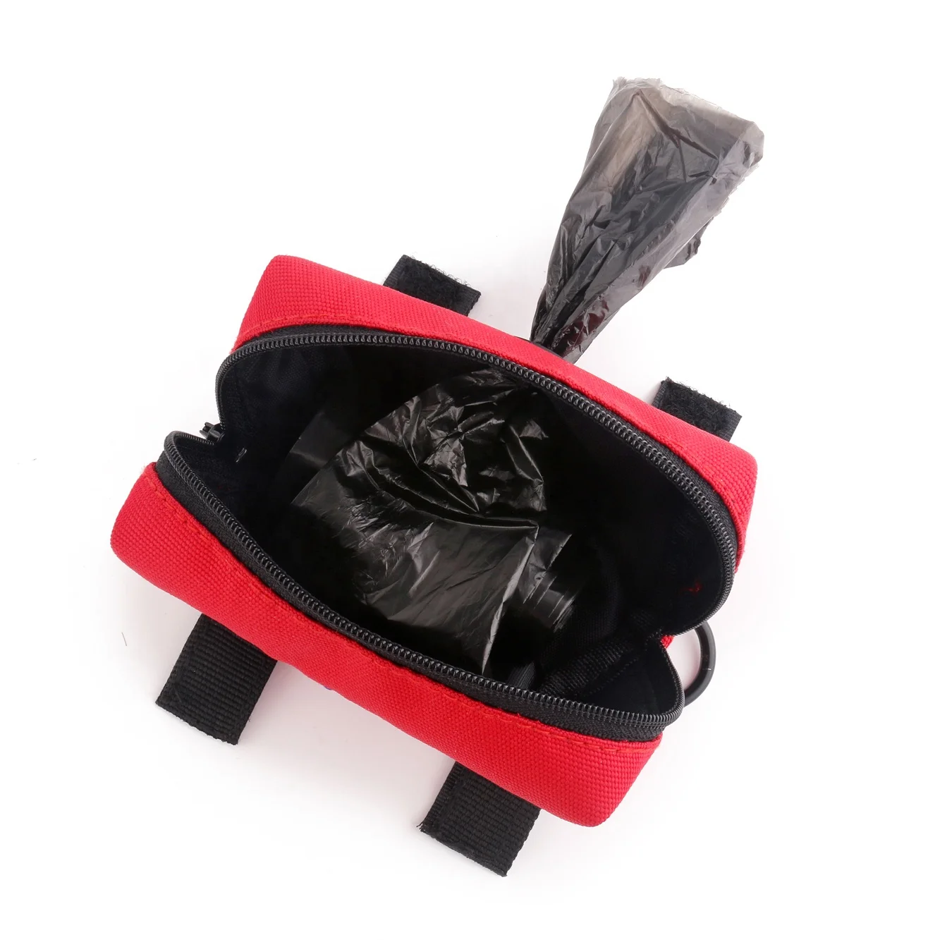 Hot Sale Custom Logo Handmade Dog Pet Poop Bag Holder Waste Bag Dispenser