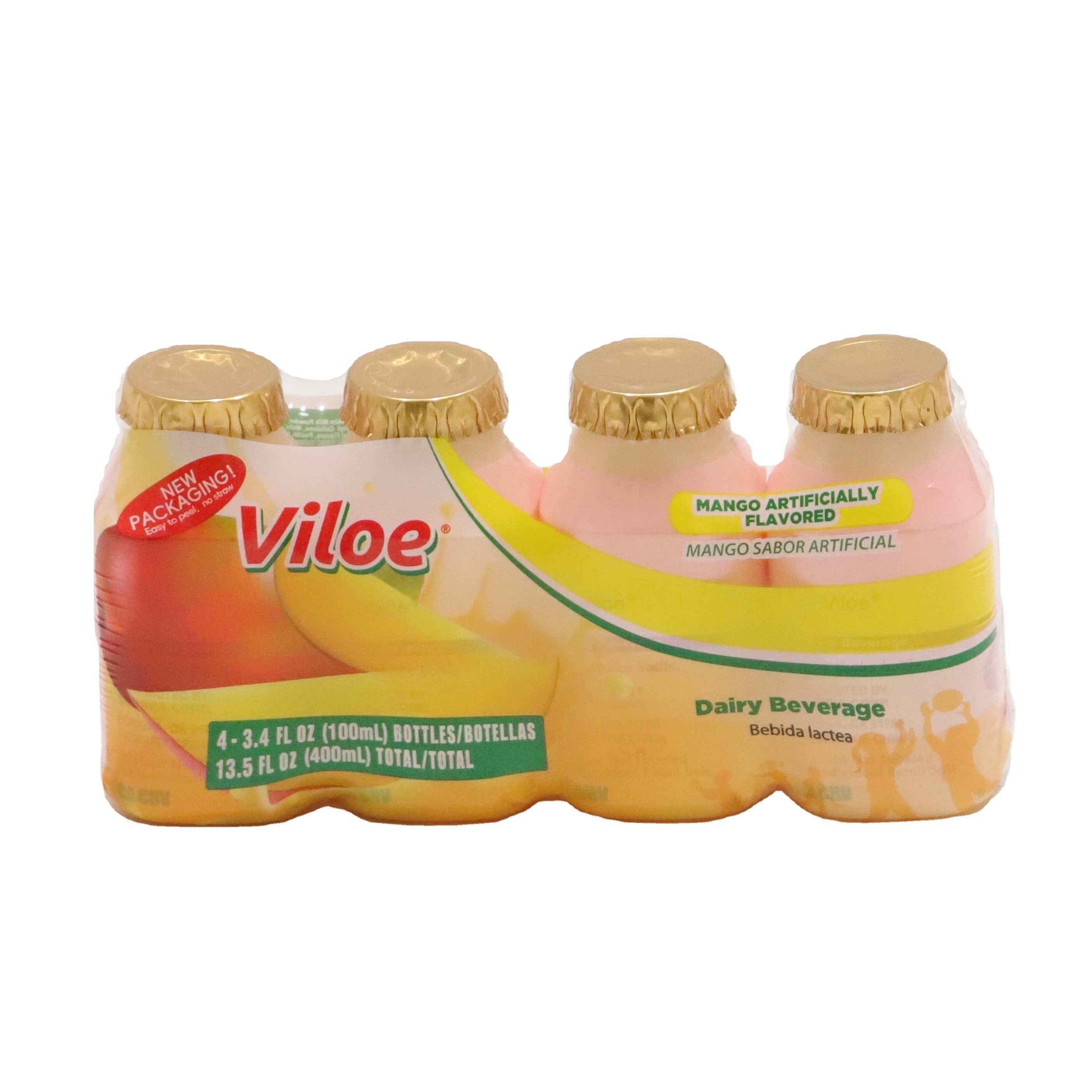 Viloe Soft Drinks about Mango Flavored Dairy Beverage 50 Calories