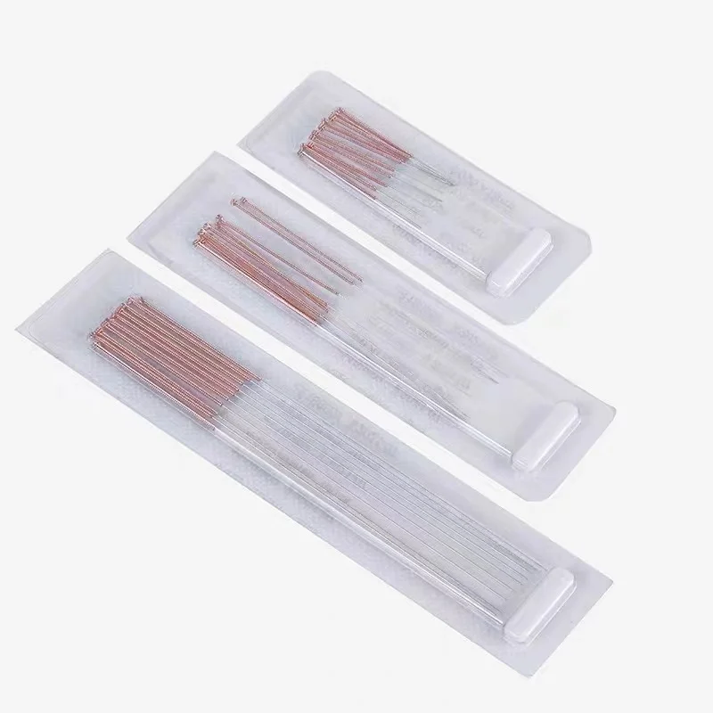 Stainless Steel Handle Sterile Disposable Dry Needling Acupuncture Needle 0.14 Acupuncture Needles With Tube