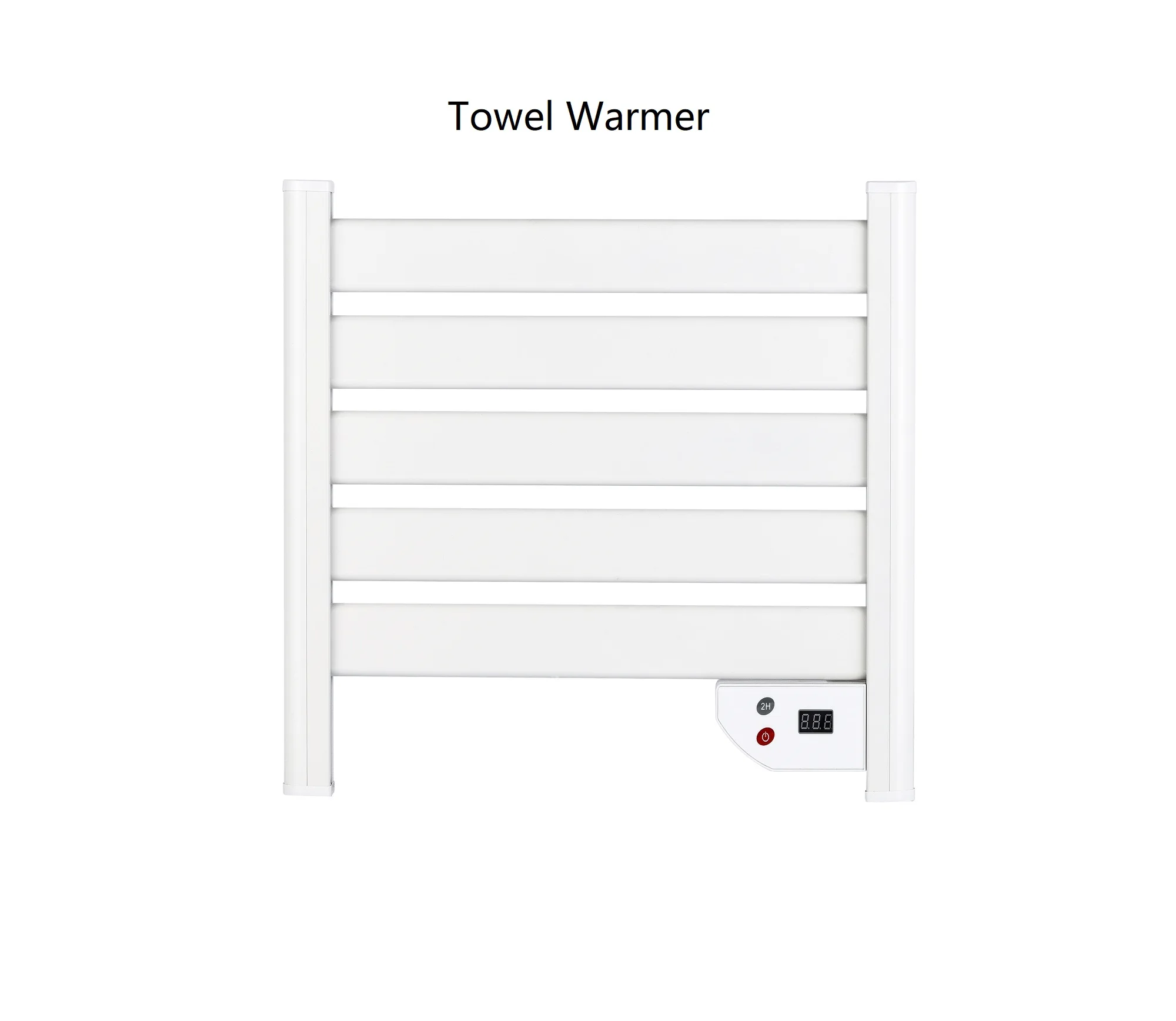 CE/ROHS Certificate Heated towel rail designer radiator IP24 Towel Warmer with Built-in Timer