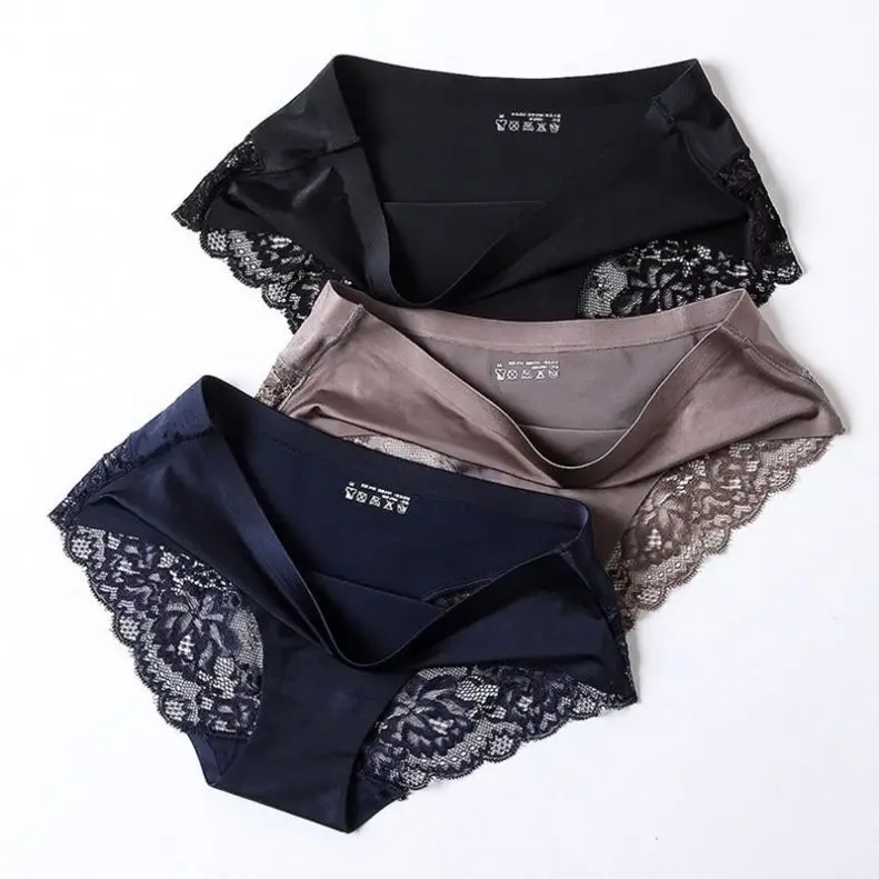 Women G-Strings Ladies Sexy Panties Tangas Transparent Thongs Underwear T-Pants Lingerie Underwear Seamless Lace Panties