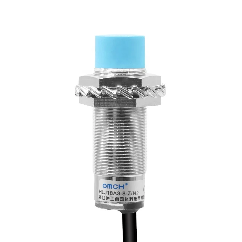 OMCH M18 Waterproof Inductive Type Proximity HLJ18A3-5 HLJ18A3-8  Approach  Proximity Switch