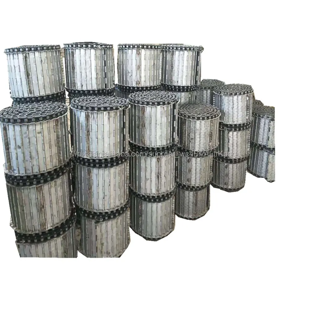 Высокое качество на заказ 1Cr13 нержавеющая сталь CNC и NC промышленные машины конвейер фартук цепная пластина